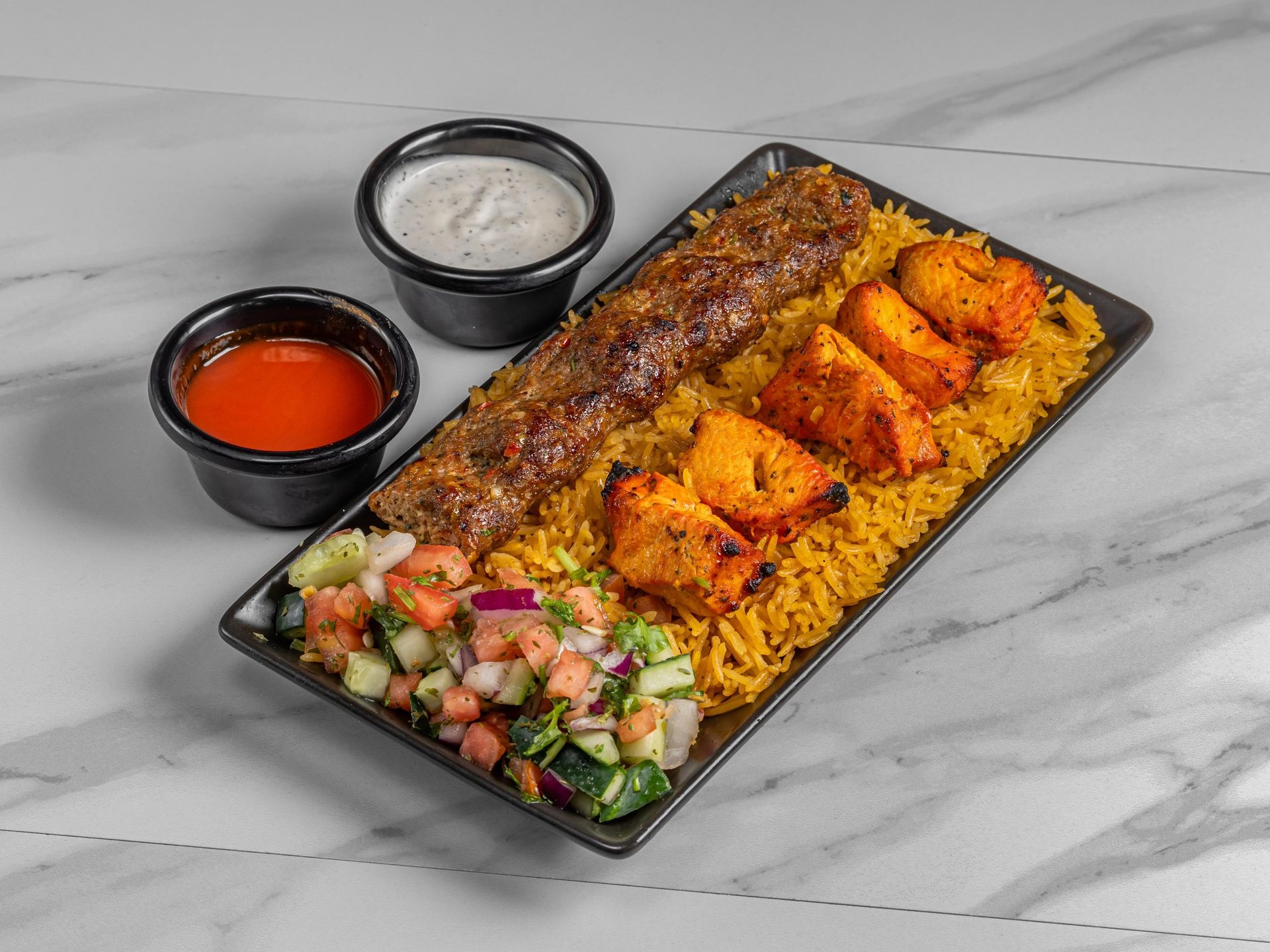100% halal, every single dish